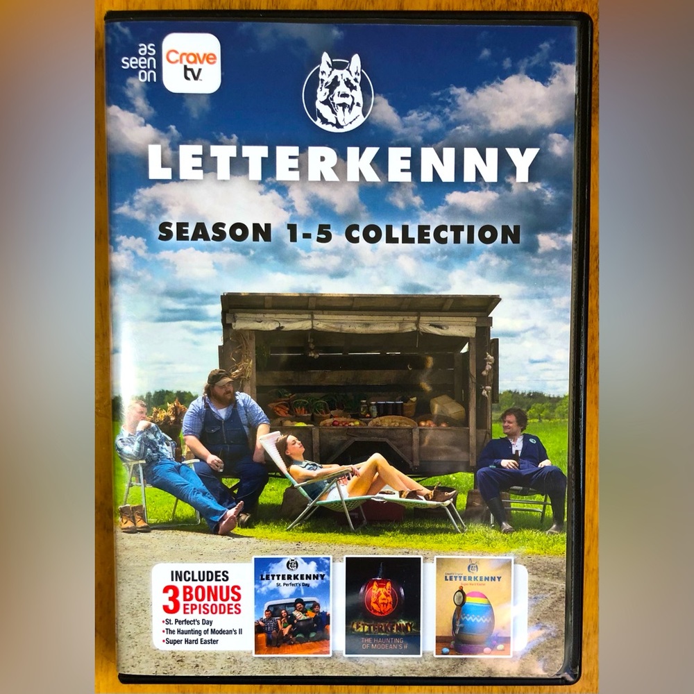 LETTERKENNY Season 1-5 Collection with 3 bonus episodes